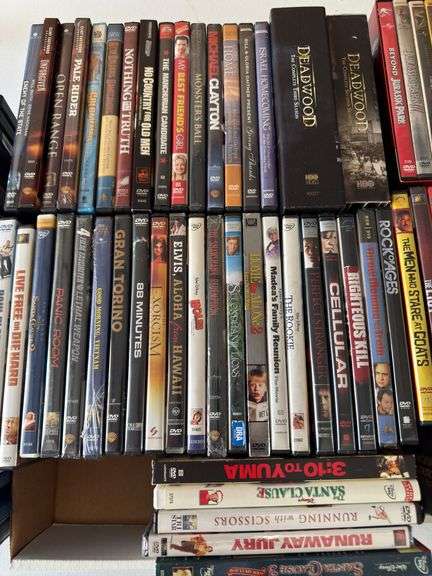 Large lot of DVDs