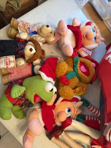 Muppets, craft bears as shown