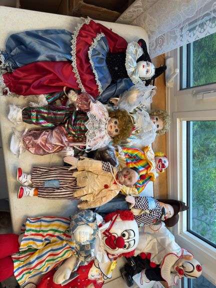 Dolls as shown