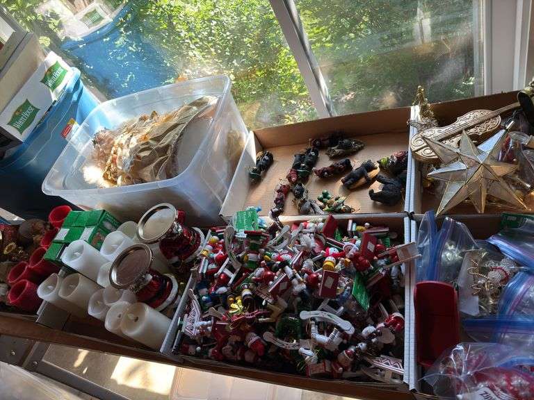 Large lot of Christmas items