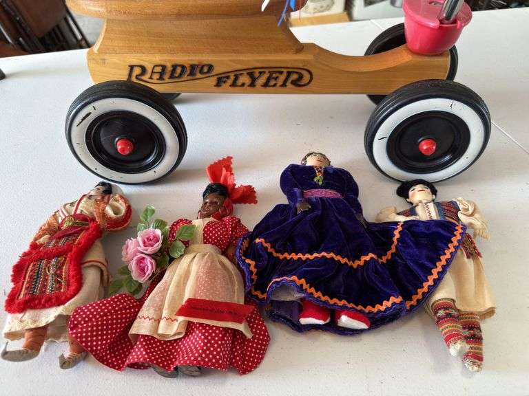 Navajo doll and other collectibles