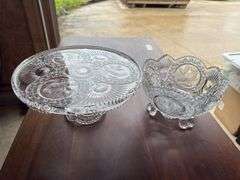 Lot of Hofbauer byrdes lead crystal items as shown.