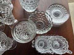Lot of Fostoria American items as shown