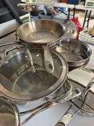 Set of Frankoma pots and pans