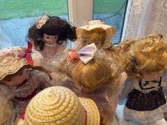 Porcelain dolls as shown