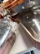 Large lot of copper chef pots and pans, etc