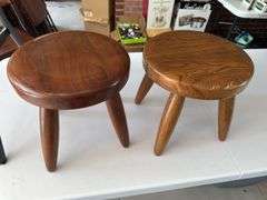 2 milking stools