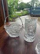 Lot of Hofbauer byrdes lead crystal items as shown.