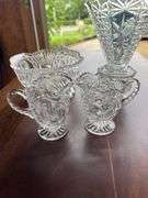 Lot of Hofbauer byrdes lead crystal items as shown.