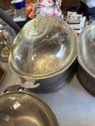 Aluminum serving pieces, most “Guardian Services”