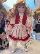 Porcelain dolls as shown