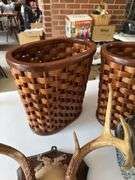 Antlers and baskets