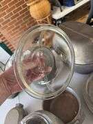 Aluminum serving pieces, most “Guardian Services”
