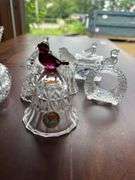 Lot of Hofbauer byrdes lead crystal items as shown.