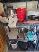 Shelf and contents