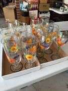 Rooster glasses