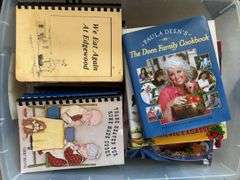 Large lot of cookbooks