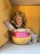 Dolls as shown. Dolly Parton, Nancy Reagan, Marilyn Monroe
