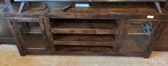 Large entertainment center. Contents NOT included