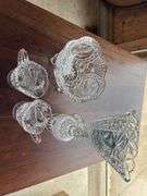 Lot of Hofbauer byrdes lead crystal items as shown.
