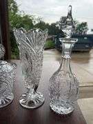 Lot of Hofbauer byrdes lead crystal items as shown.