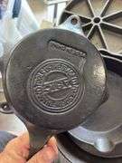 Cast iron skillets as shown