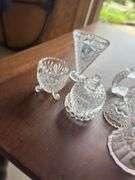 Lot of Hofbauer byrdes lead crystal items as shown.