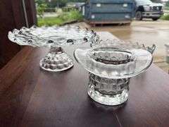 Lot of Fostoria American items as shown