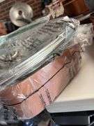 Large lot of copper chef pots and pans, etc