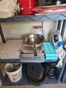 Shelf and contents