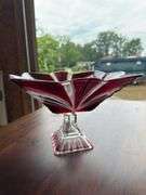 Decorative glass bowl