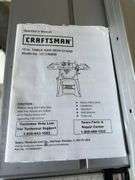 Craftsman 10” table saw