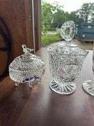 Lot of Hofbauer byrdes lead crystal items as shown.