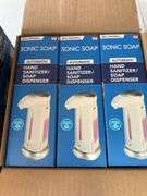 Hand sanitizers and lights
