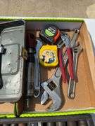 Lots of miscellaneous hand tools as shown