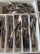 Large lot of flatware