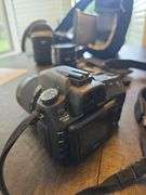 Sony a350 camera and accessories