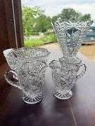 Lot of Hofbauer byrdes lead crystal items as shown.