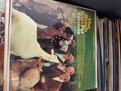 Large lot of record albums