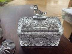 Lot of Hofbauer byrdes lead crystal items as shown.