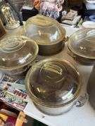 Aluminum serving pieces, most “Guardian Services”