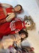 Porcelain dolls as shown