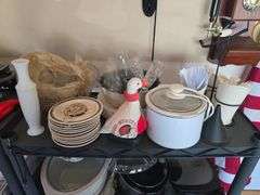Shelf and contents