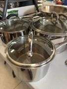 Set of Frankoma pots and pans