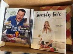 Large lot of cookbooks