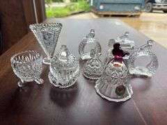 Lot of Hofbauer byrdes lead crystal items as shown.