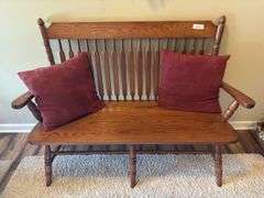 Oak bench
