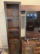 Large entertainment center. Contents NOT included