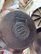 Cast iron skillets as shown
