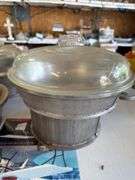 Aluminum serving pieces, most “Guardian Services”